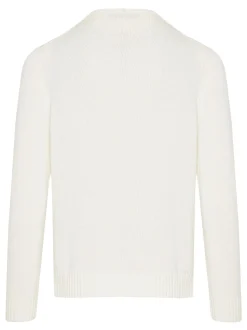 Polo Ralph Lauren Miesten Neulepusero, LONG SLEEVE-SWEATER Valkoinen