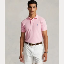 Polo Ralph Lauren miesten pikeepaita, THE ICONIC MESH POLO SHIRT Pinkki