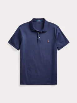 Polo Ralph Lauren miesten pikeepaita, POLO PIKEE CUSTOM SLIM Tummansininen