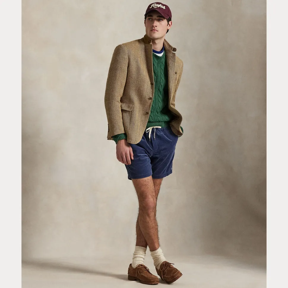 Polo Ralph Lauren miesten shortsit, POLO CORDUROY SHORTS Tummansininen