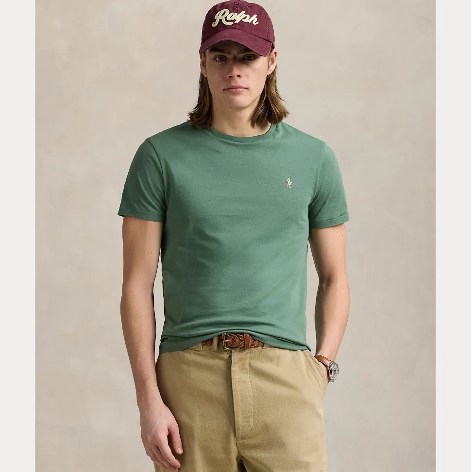 Polo Ralph Lauren miesten t-paita, SHORT SLEEVE-T-SHIRT Vihreä