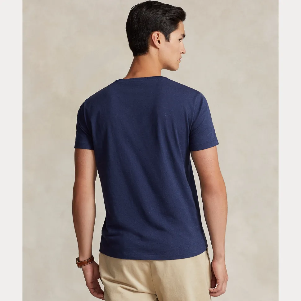 Polo Ralph Lauren miesten t-paita, SHORT SLEEVE-T-SHIRT Tummansininen