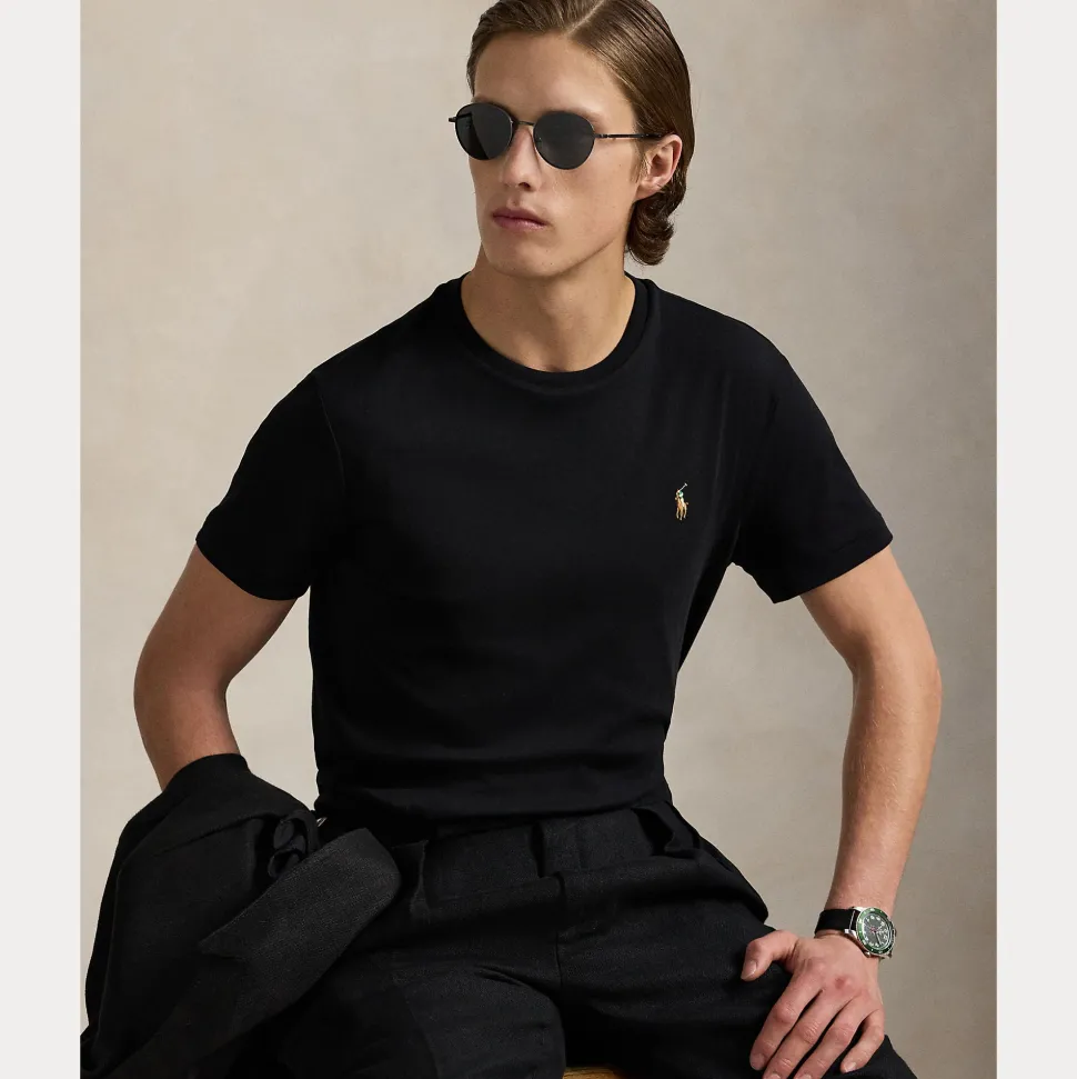 Polo Ralph Lauren miesten t-paita Short Sleeve T Shirt, musta