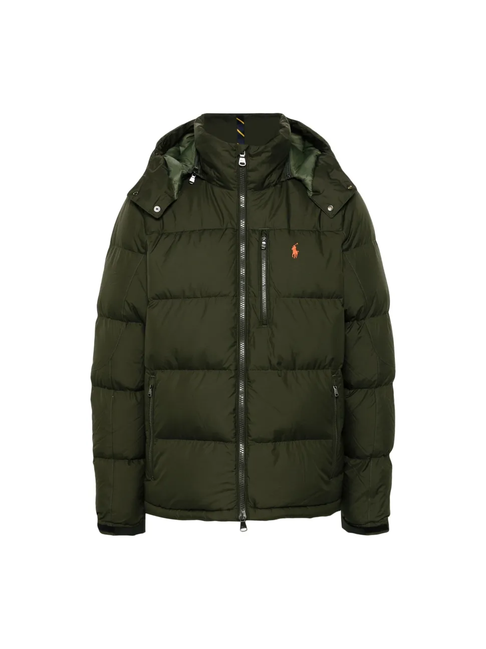 Polo Ralph Lauren Miesten Untuvatakki, THE GORHAM DOWN JACKET Tummanvihreä