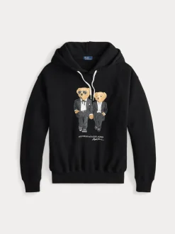 Polo Ralph Lauren naisten huppari POLO BEAR, musta