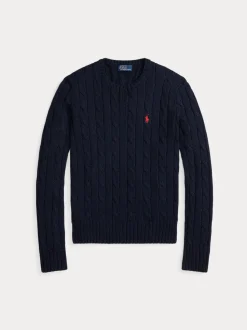 Polo Ralph Lauren naisten neule, JULIANNA LS PULLOVER Tummansininen