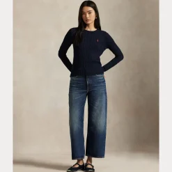 Polo Ralph Lauren naisten neule, JULIANNA LS PULLOVER Tummansininen