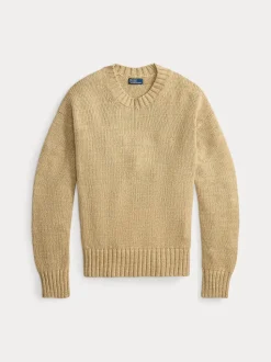 Polo Ralph Lauren naisten neule Sweather Pullover, kameli