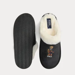 Polo Ralph Lauren naisten tossut KAYLGH SCF B-FLATS-SLIPPER, musta