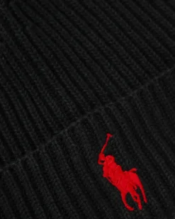 Polo Ralph Lauren unisex pipo Fo Hat Cold Weather, musta