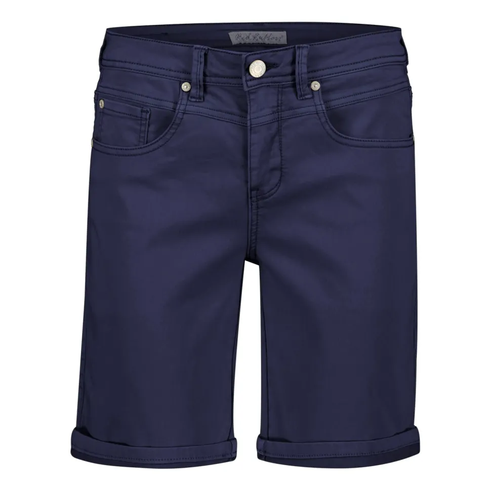 Red Button naisten shortsit, RELAX SHORT JOG COLOR Tummansininen