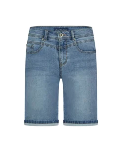 Red Button naisten shortsit, RELAX SHORT JOG MIDSTONE USED Indigo
