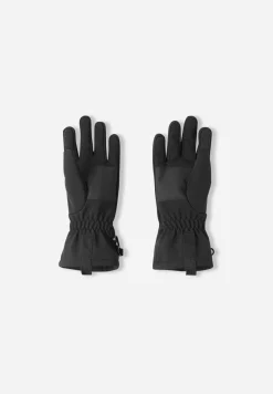 Reima softshell käsineet, TEHDEN SOFTSHELL GLOVES Musta