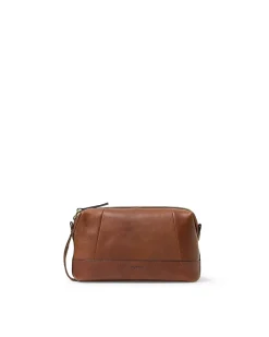 Saddler toilettilaukku Cay Toiletry Bag, keskiruskea