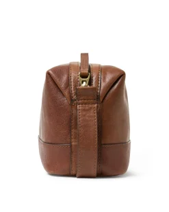 Saddler toilettilaukku Cay Toiletry Bag, keskiruskea