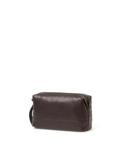 Saddler toilettilaukku Cay Toiletry Bag, tummanruskea