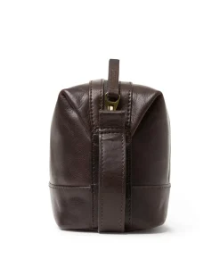 Saddler toilettilaukku Cay Toiletry Bag, tummanruskea