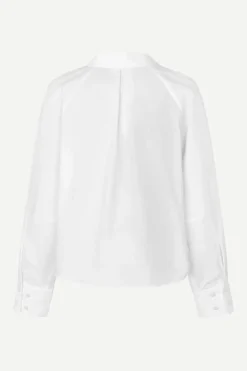 Samsoe and Samsoe naisten paitapusero, SAKYA SHIRT 15756 Valkoinen