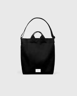 Sandqvist laukku, GROUND SHOPPER BAG Musta