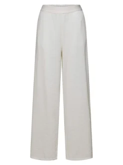 Selected Femme housut, SLFDESIREE MW PANT Luonnonvalkoinen