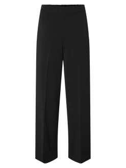 Selected Femme Naisten Housut, SLFEMMA-TARA MW WIDE PANT Black