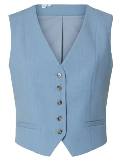 Selected Femme naisten liivi, SLFRITA-FREIA VEST Vaaleansininen