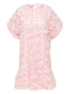 Selected Femme Naisten Mekko SLFALBERTA 2/4 DRESS Vaaleanpunainen
