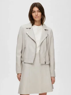 Selected Femme Naisten Nahkatakki, Katie Leather Jacket Kitti