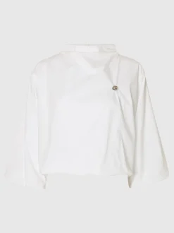 Selected Femme naisten pusero, SLFDELIA SHIRT Valkoinen