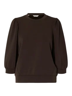 Selected Femme Naisten Pusero, SLFTENNY 3/4 SWEAT TOP NOOS Delicioso