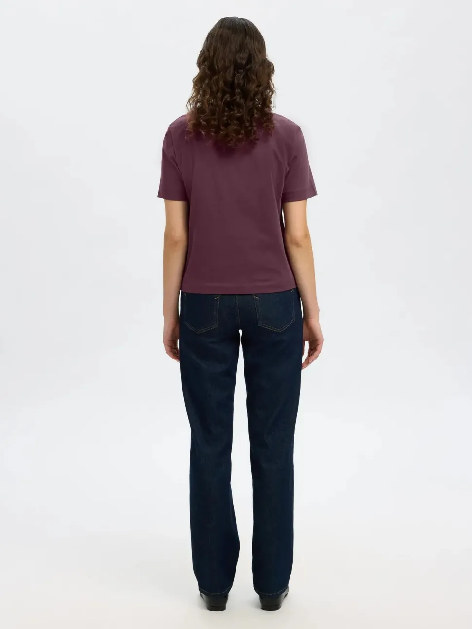 Selected Femme Naisten T-Paita, SLFESSENTIAL SS BOXY TEE NOOS Fig