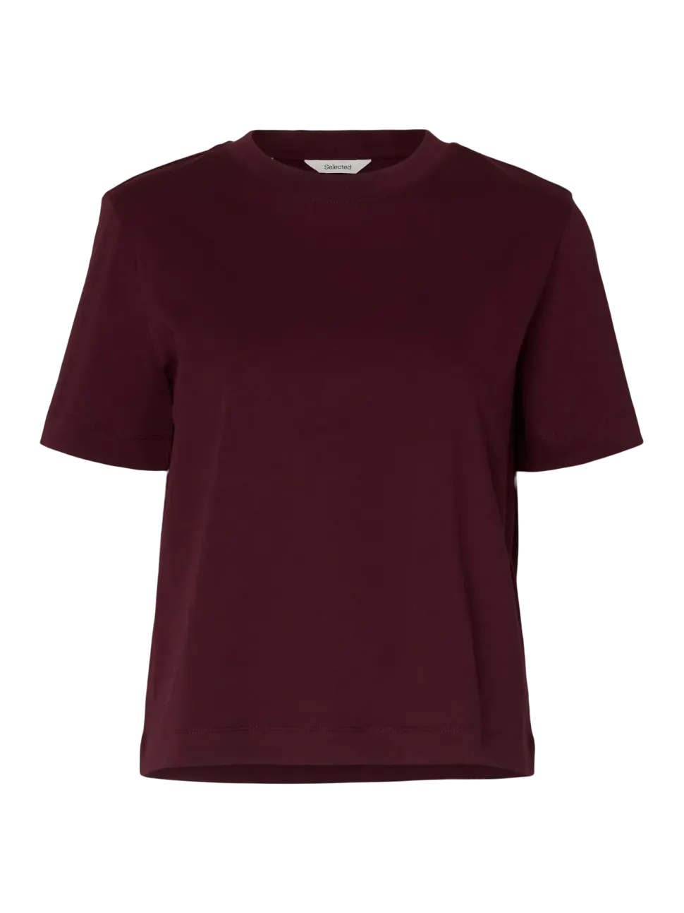 Selected Femme Naisten T-Paita, SLFESSENTIAL SS BOXY TEE NOOS Fig