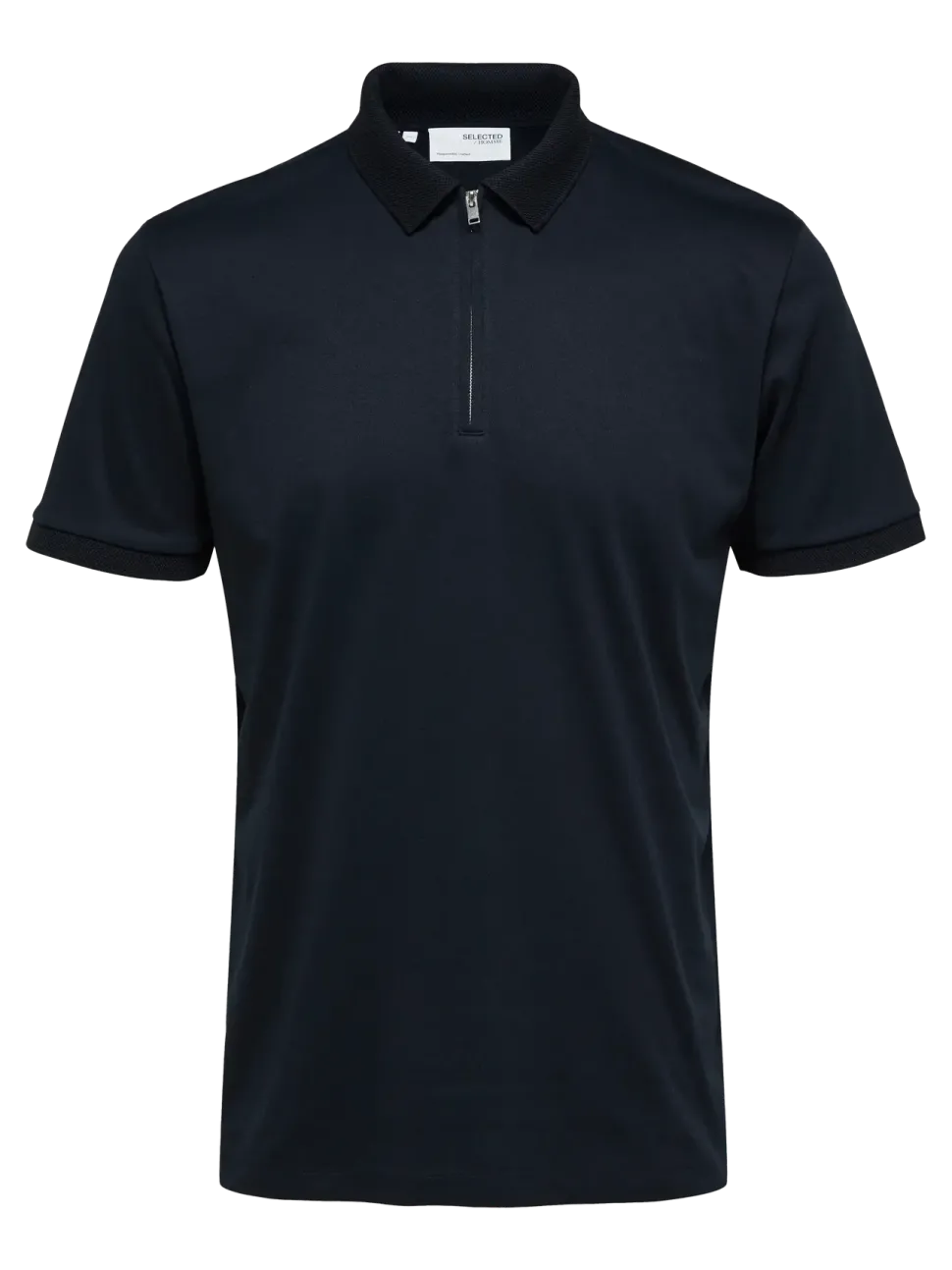 Selected Homme Fave Zip Polo Sky Captain
