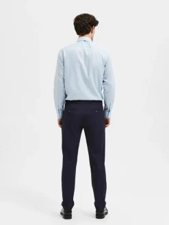 Selected Homme Miesten Housut, LIAM TRS FLEX NOS Navy Blazer