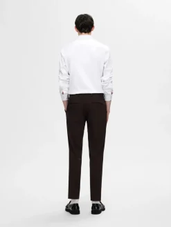 Selected Miesten Kauluspaita, SLIM PERFORMANCE SHIRT NOS Bright White