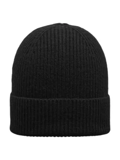 Selected Miesten Pipo, K MASON MERINO BEANIE Musta