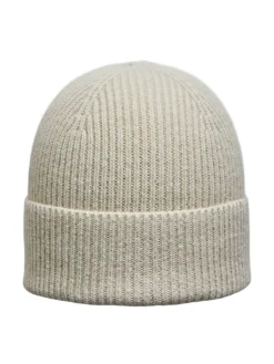 Selected Miesten Pipo, K MASON MERINO BEANIE Luonnonvalkoinen