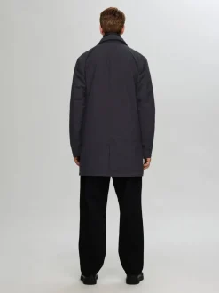 Selected miesten takki, NEW ALVIN MAC COAT Musta
