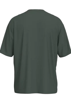 Selected miesten t-paita, LOOSE OSCAR SS O-NECK Deep Forest