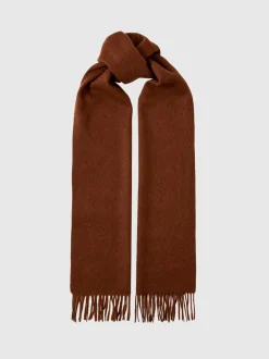 Selected Miesten Villahuivi, Tope Wool Poltettu Oranssi