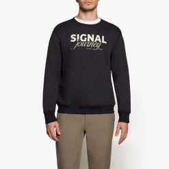 Signal miesten college, TIMSI CREW SWEAT Musta