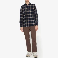 Signal Miesten Flanellipaita, FLANNEL CHECK Sininen Ruutu