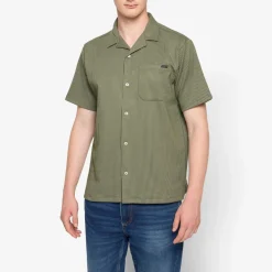 Signal miesten kauluspaita, WILLY SI SHIRT Raidallinen Vihreä
