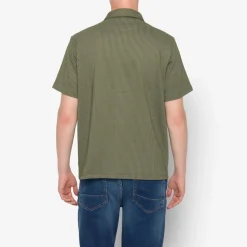 Signal miesten kauluspaita, WILLY SI SHIRT Raidallinen Vihreä