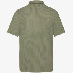 Signal miesten kauluspaita, WILLY SI SHIRT Raidallinen Vihreä