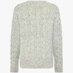 Signal miesten neulepusero KonstantinSi Cable Knit, luonnonvalkoinen