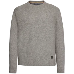 Signal miesten neulepusero RICCOSI KNIT, vaaleanharmaa