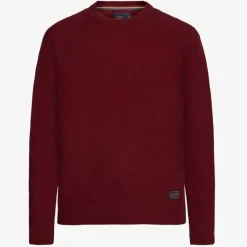 Signal miesten neulepusero RICCOSI KNIT, punainen