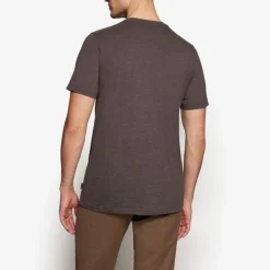 Signal miesten t-paita, DIZZYSI LOGO TEE Tummanruskea