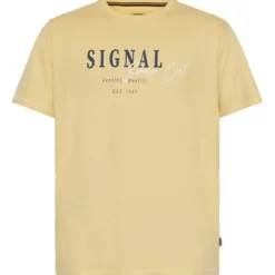 Signal Miesten T-Paita, K BENTSI TEE Keltainen